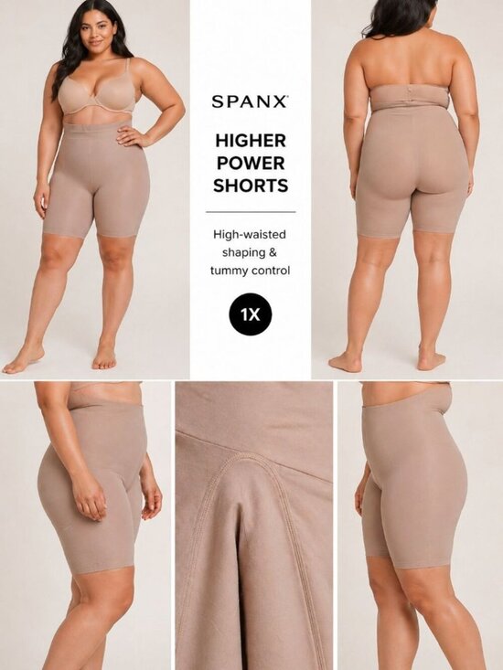 SPANX Other - Spanx Higher Power Shorts, designed for high-waisted shaping and tummy control.